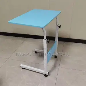 Adjustable Mobile Laptop Desk With Rolling Wheels