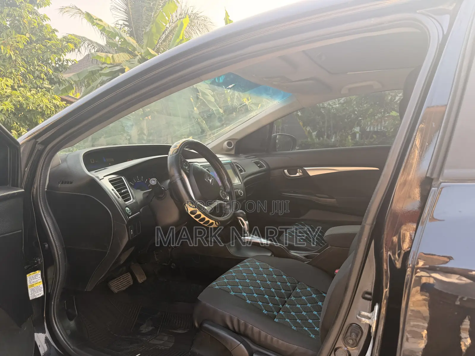 Honda Civic LX 2dr Coupe (1.8L 4cyl CVT) 2014 Black