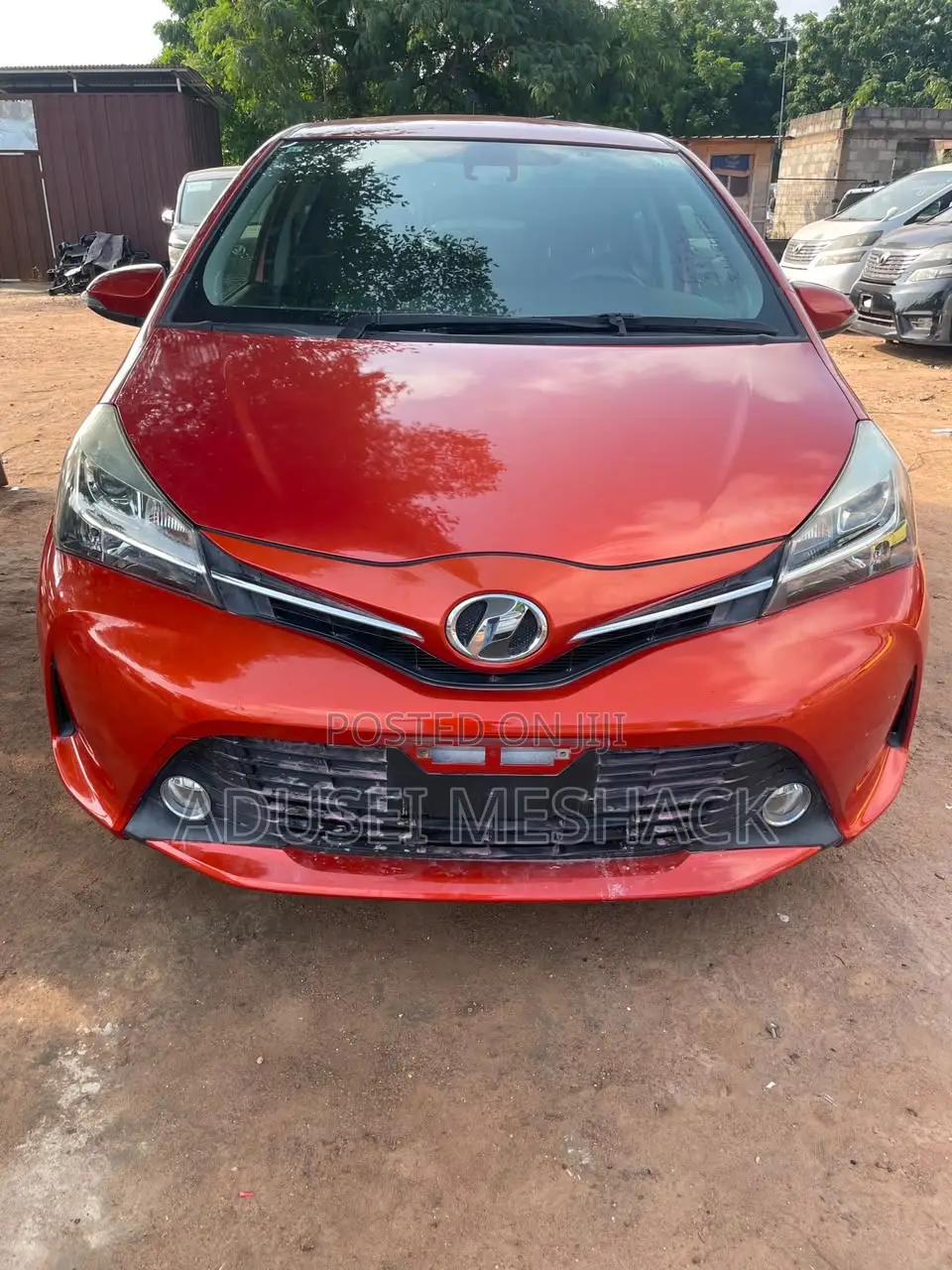 Toyota Vitz 1.5 FWD 3dr 2016 Orange