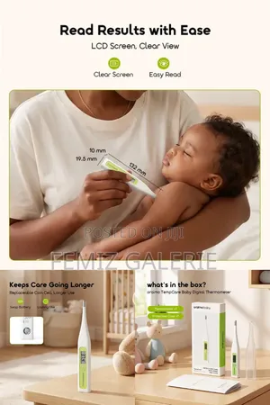 Oraimo TempCare LCD Screen Baby Digital Thermometer