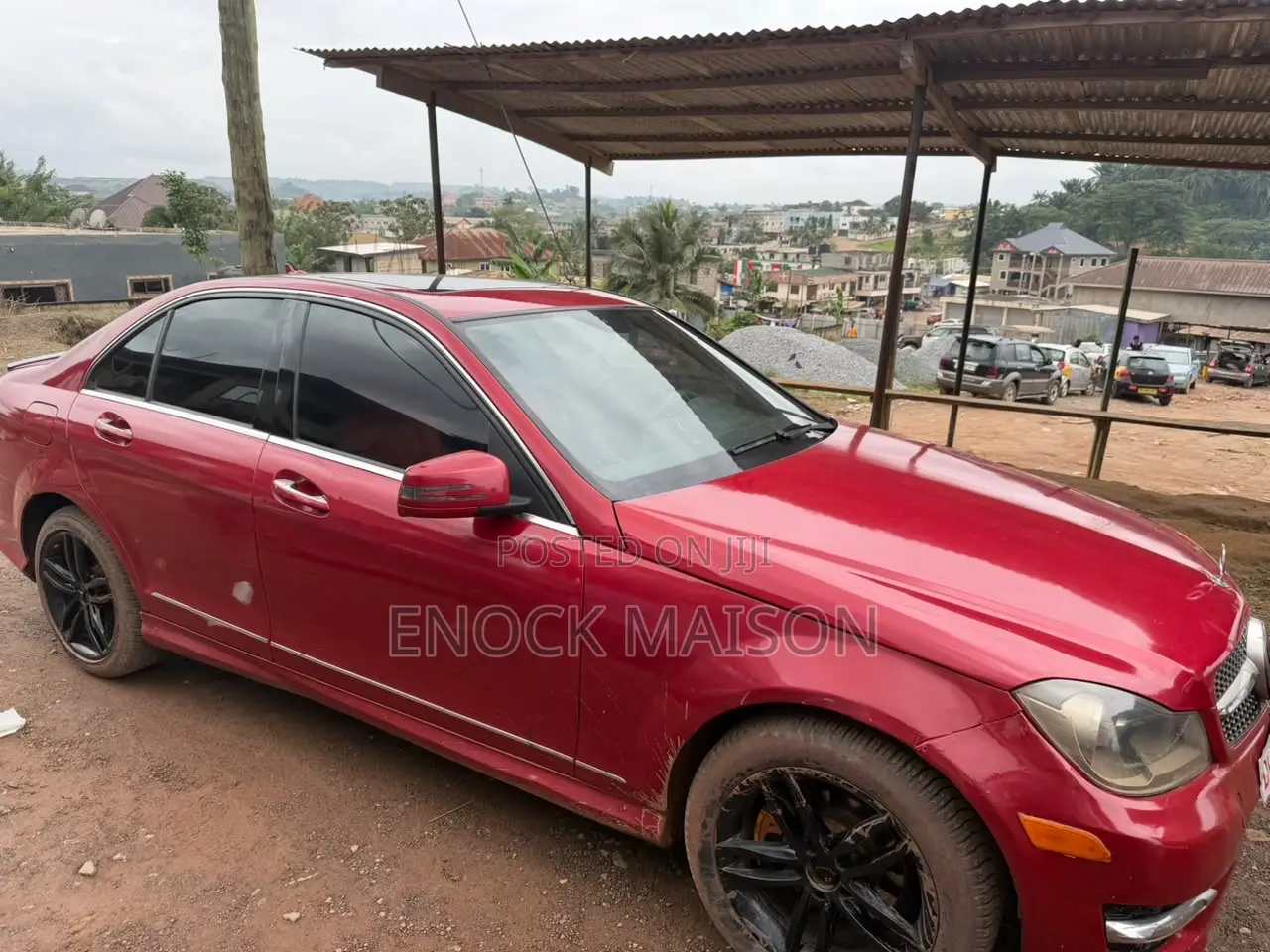 Mercedes-Benz C250 2013 Red