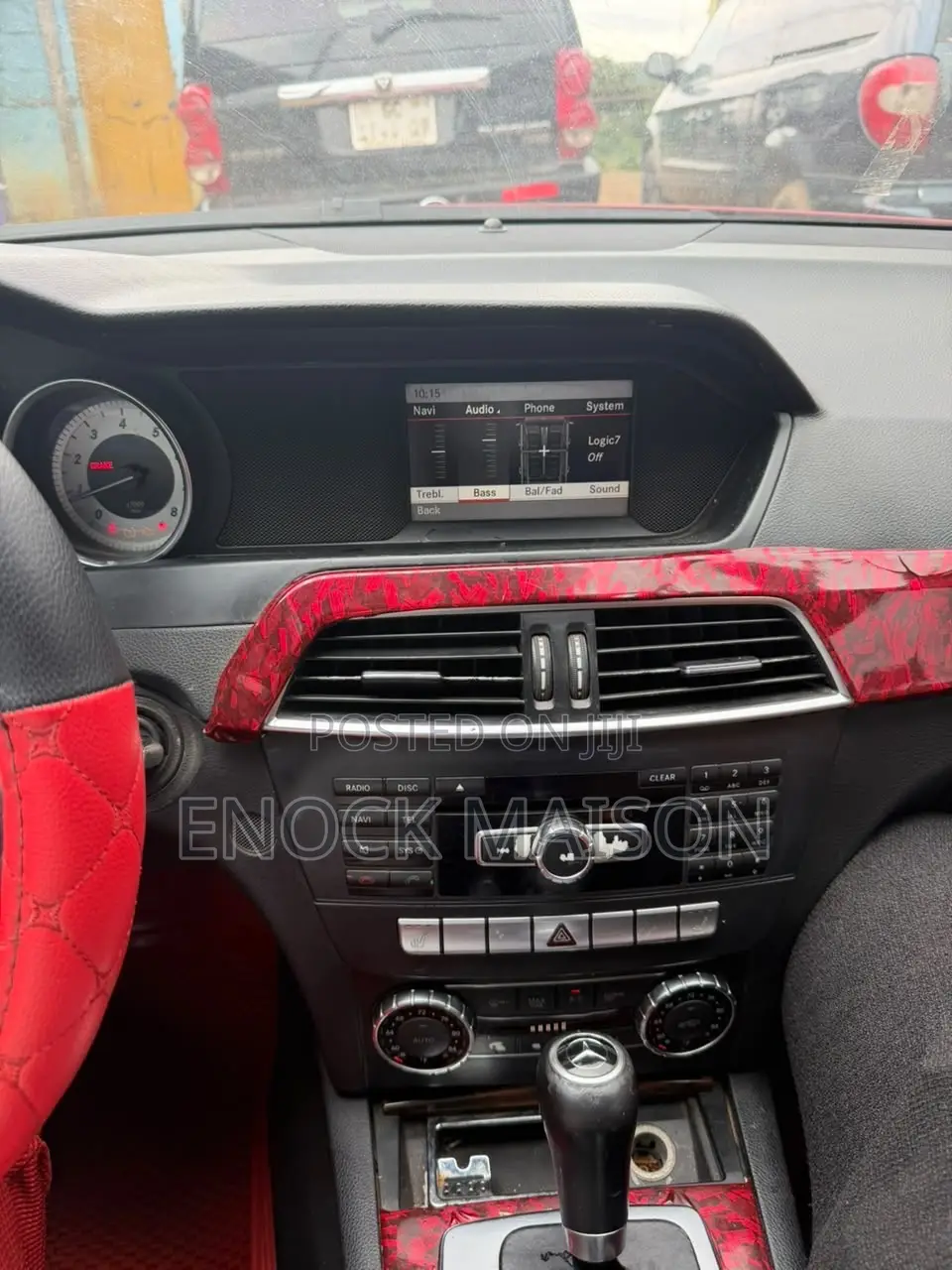 Mercedes-Benz C250 2013 Red