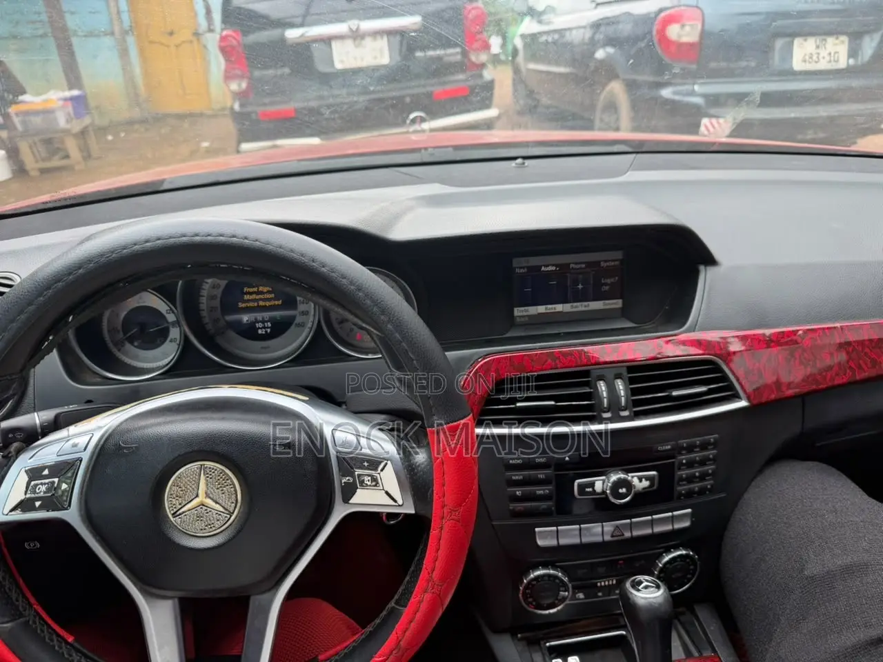 Mercedes-Benz C250 2013 Red