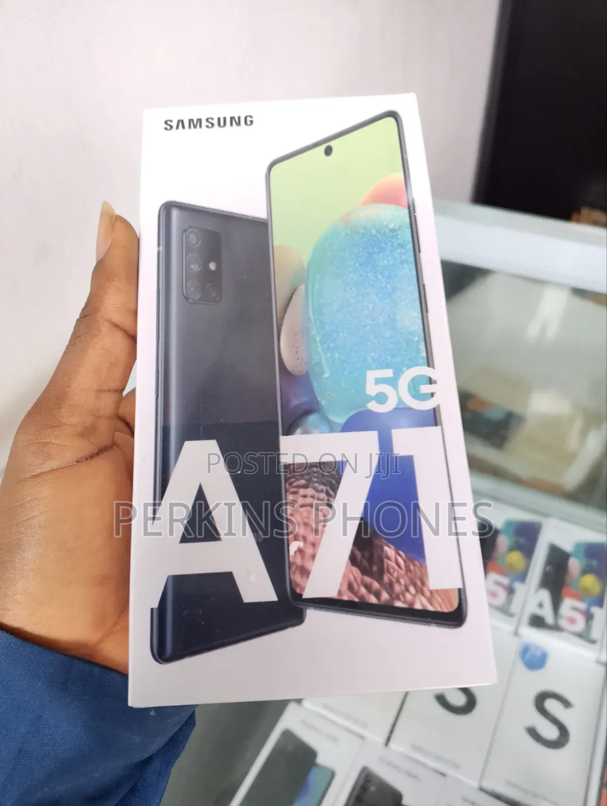 New Samsung Galaxy A71 128 GB Blue