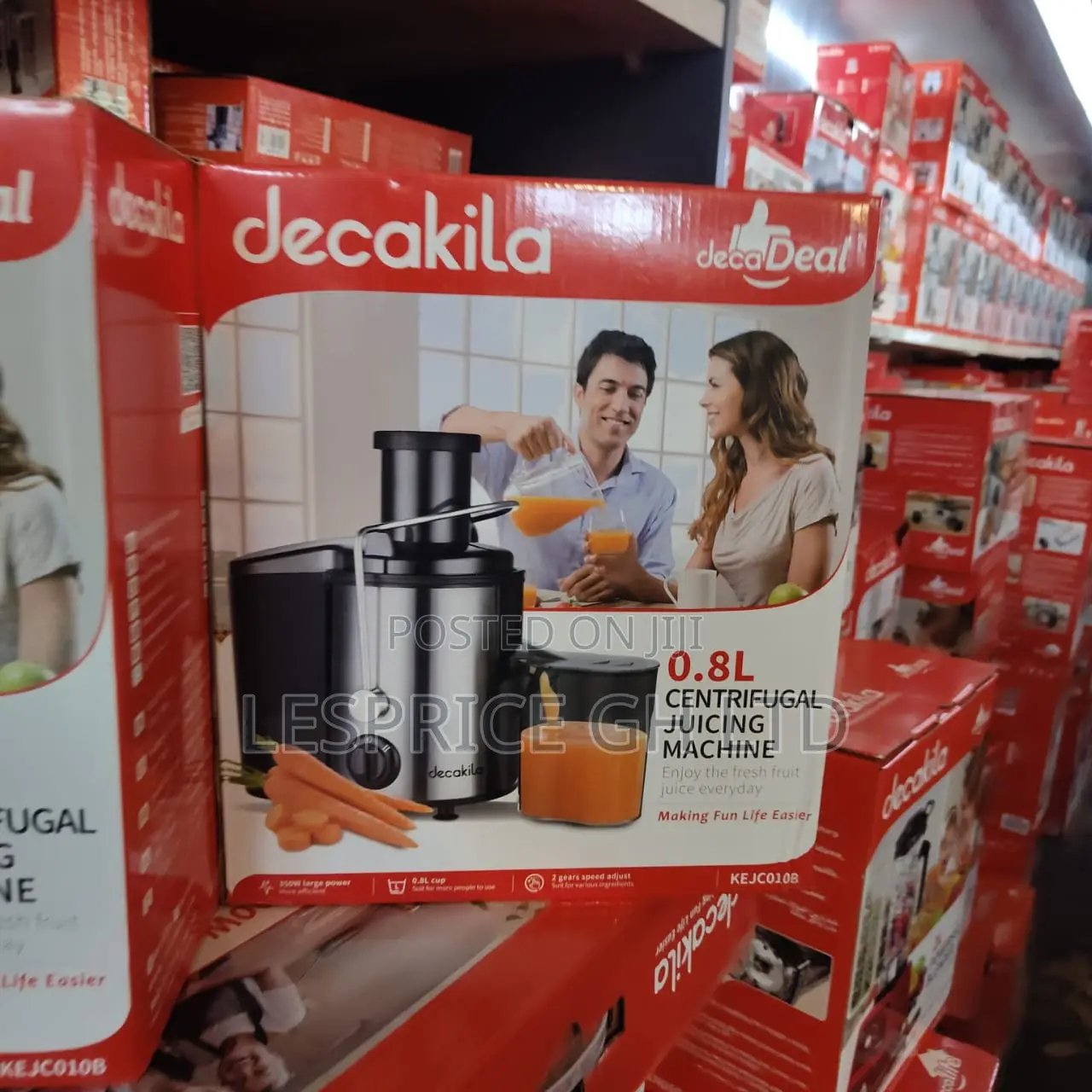 Exclusive Price Cut on Our Fantastic 0.8L Centrifugal Decakila Juicer