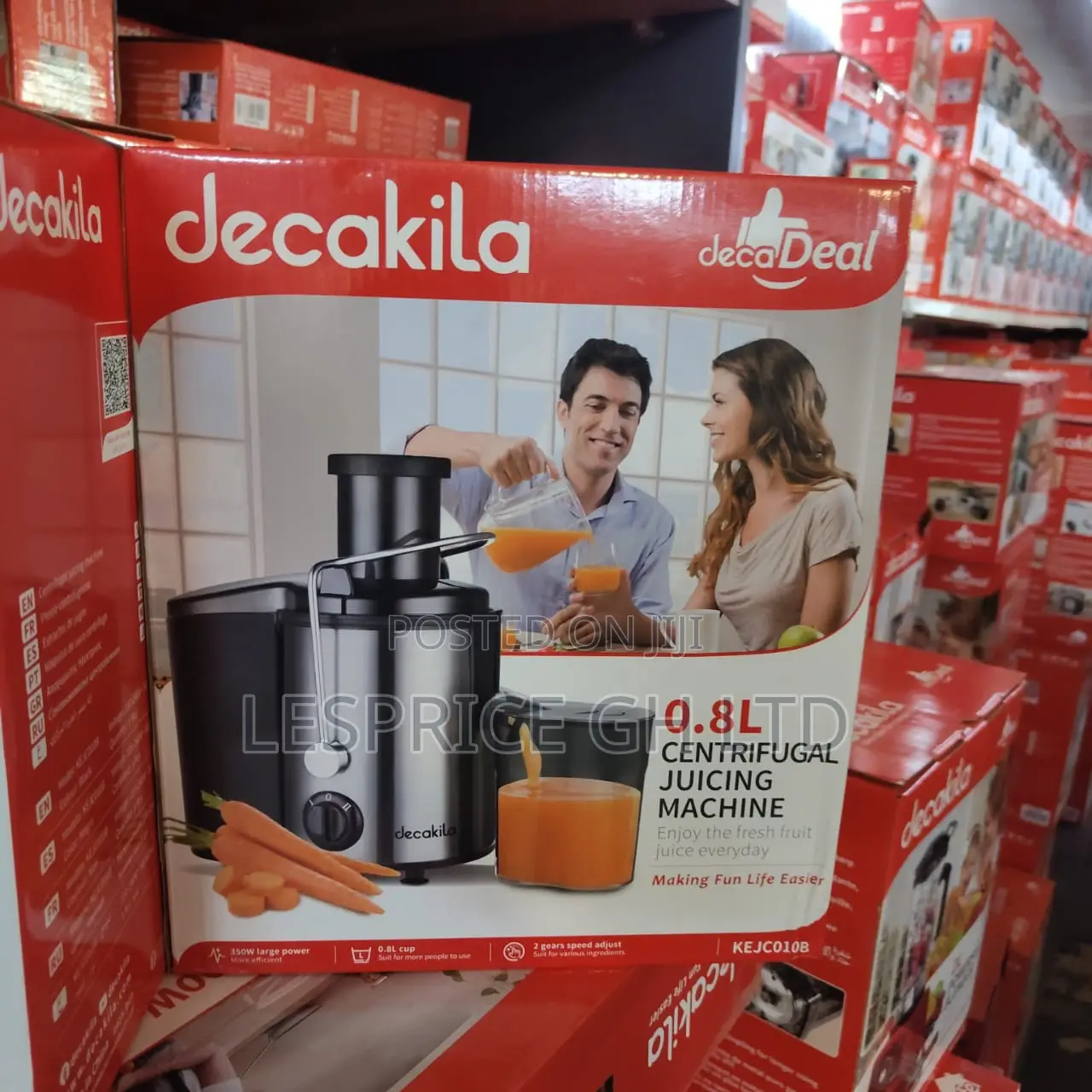 Exclusive Price Cut on Our Fantastic 0.8L Centrifugal Decakila Juicer