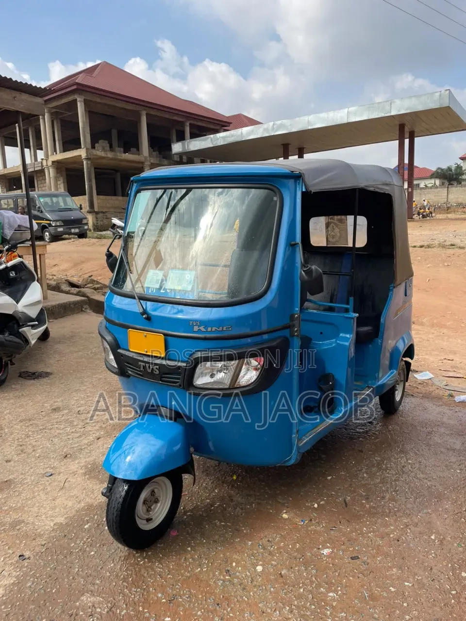 TVS King Deluxe Plus iTouch Start 2025 Blue