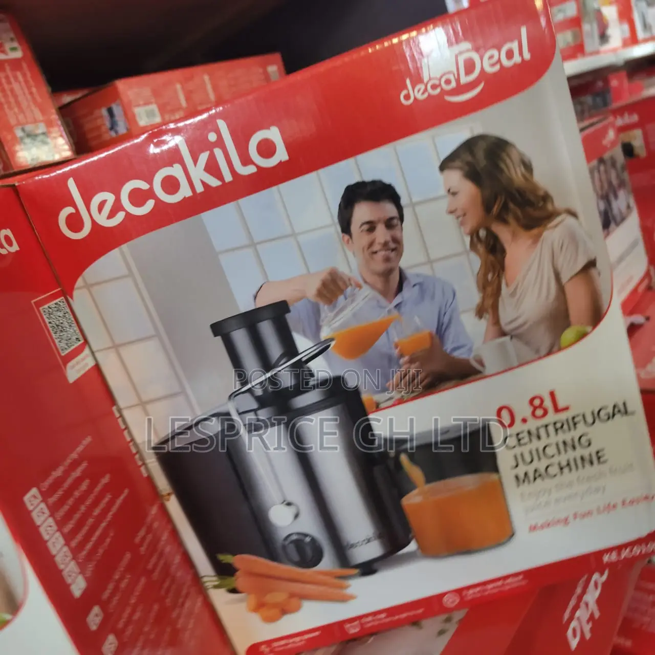 Decakilas Numero Uno 0.8L Centrifugal 350W Juicer