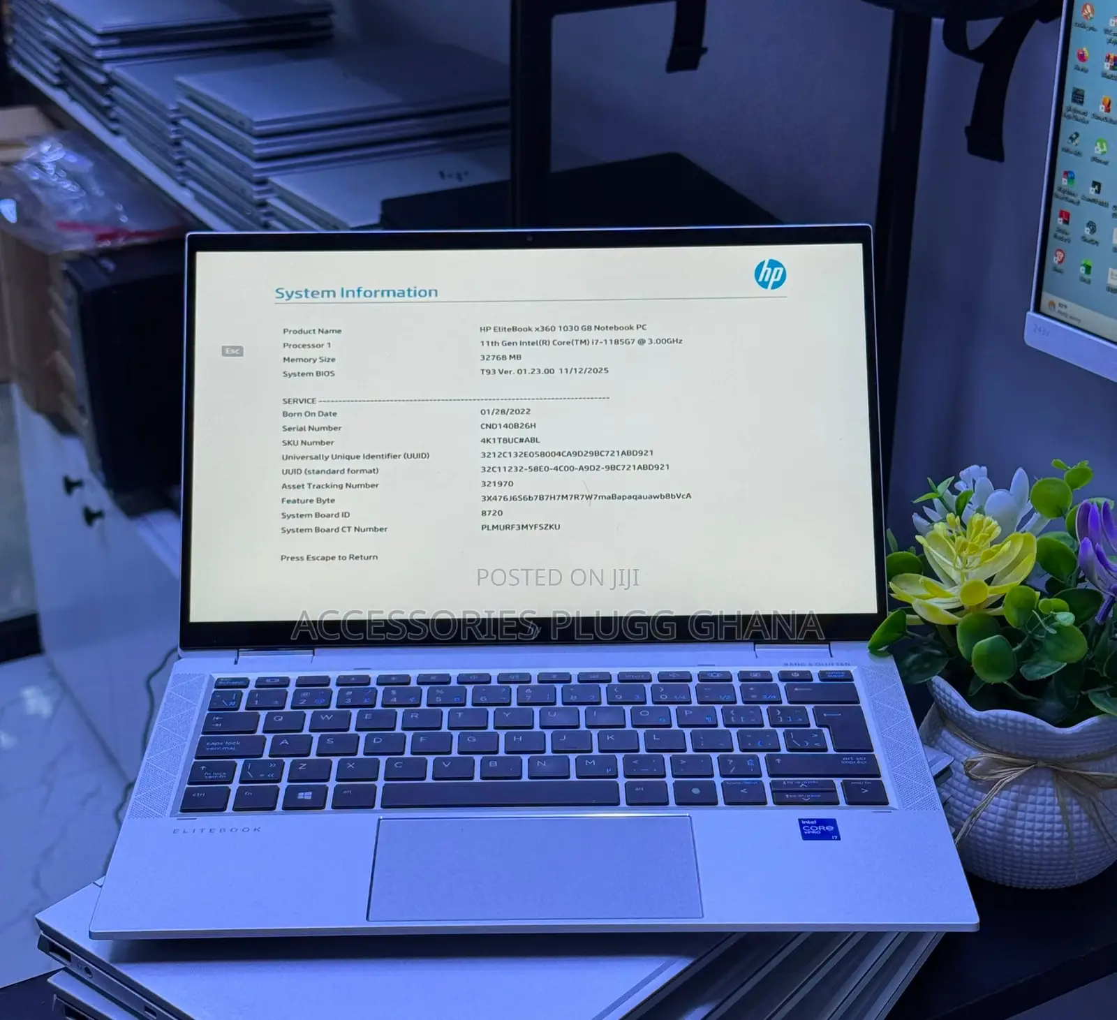 Laptop HP EliteBook x360 1030 G8 16GB Intel Core i7 SSD 512GB