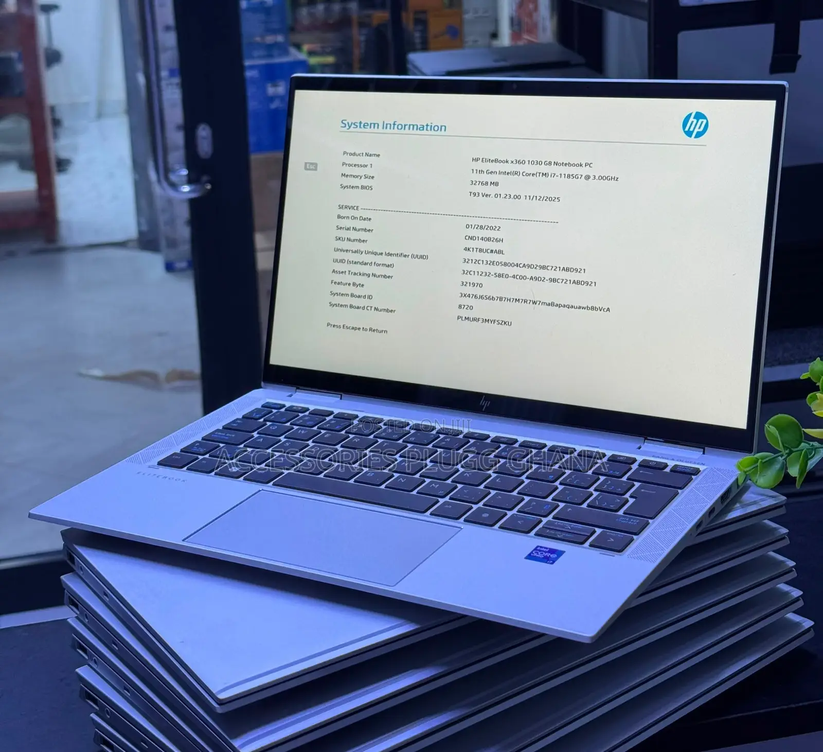 Laptop HP EliteBook x360 1030 G8 16GB Intel Core i7 SSD 512GB