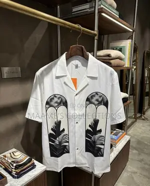 Men’s Premium Printed Short Sleeve Shirts -Different Designs Colours