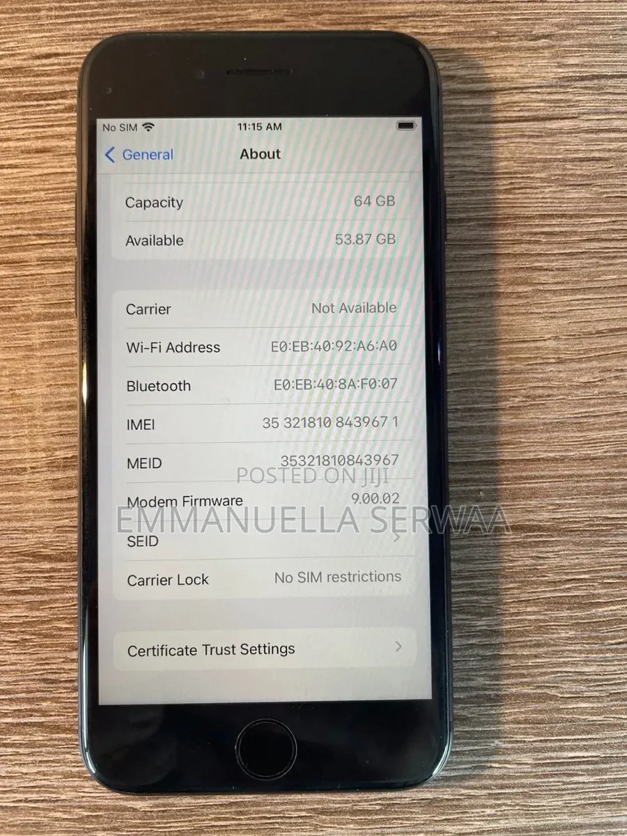 Apple iPhone 8 64 GB Black