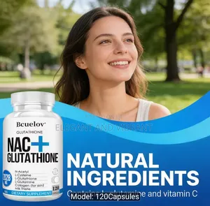 Nac + Glutathione Advanced Skin Formula 2028mg 120 Caps With Collogen
