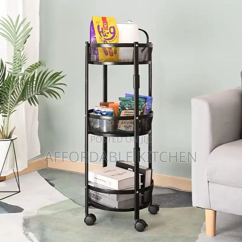 3 Tier Trolley Rack