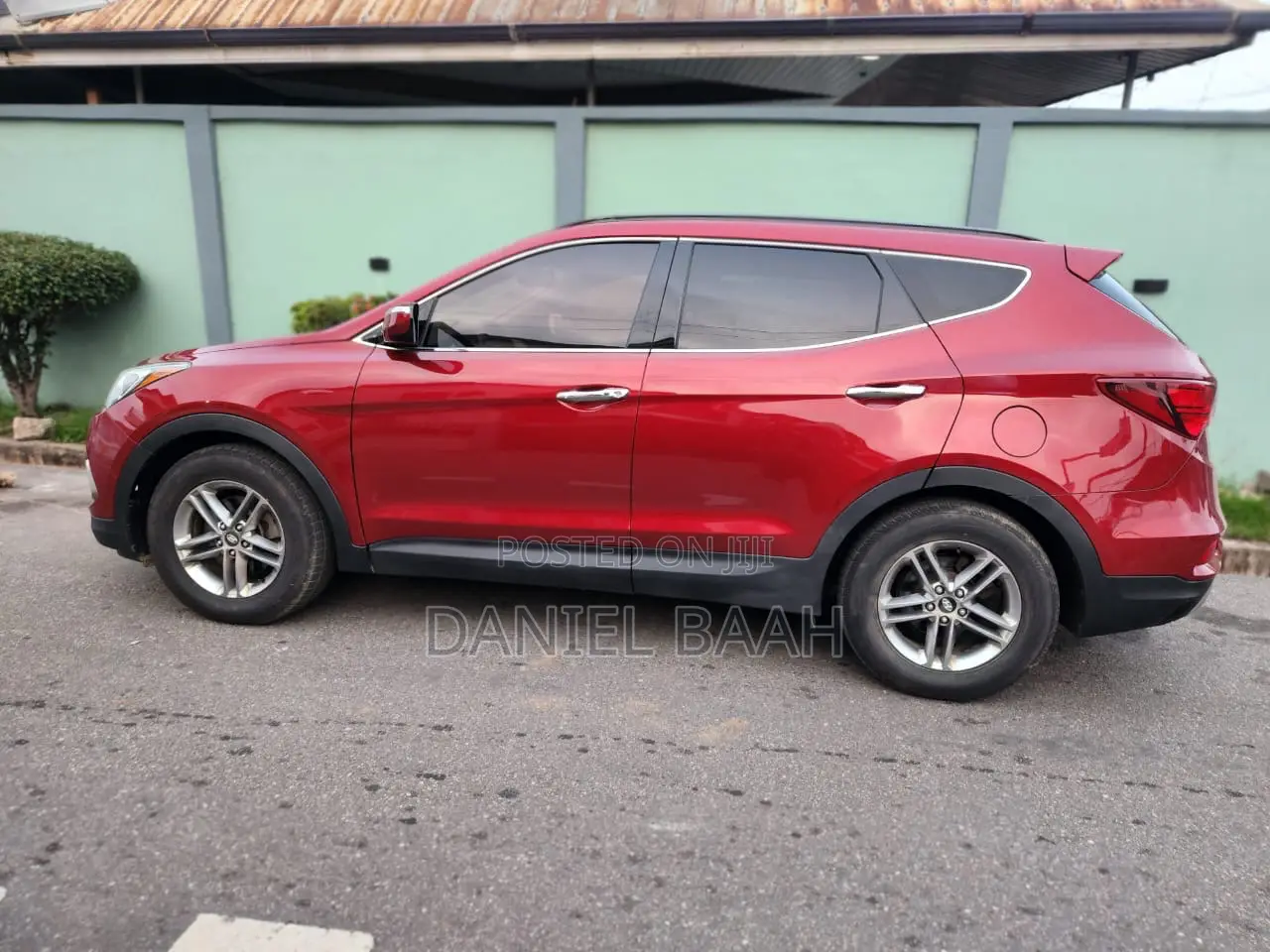 Hyundai Santa Fe SE AWD 2017 Brown