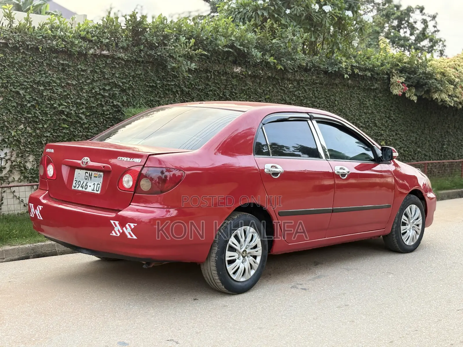 Toyota Corolla LE 2007 Red