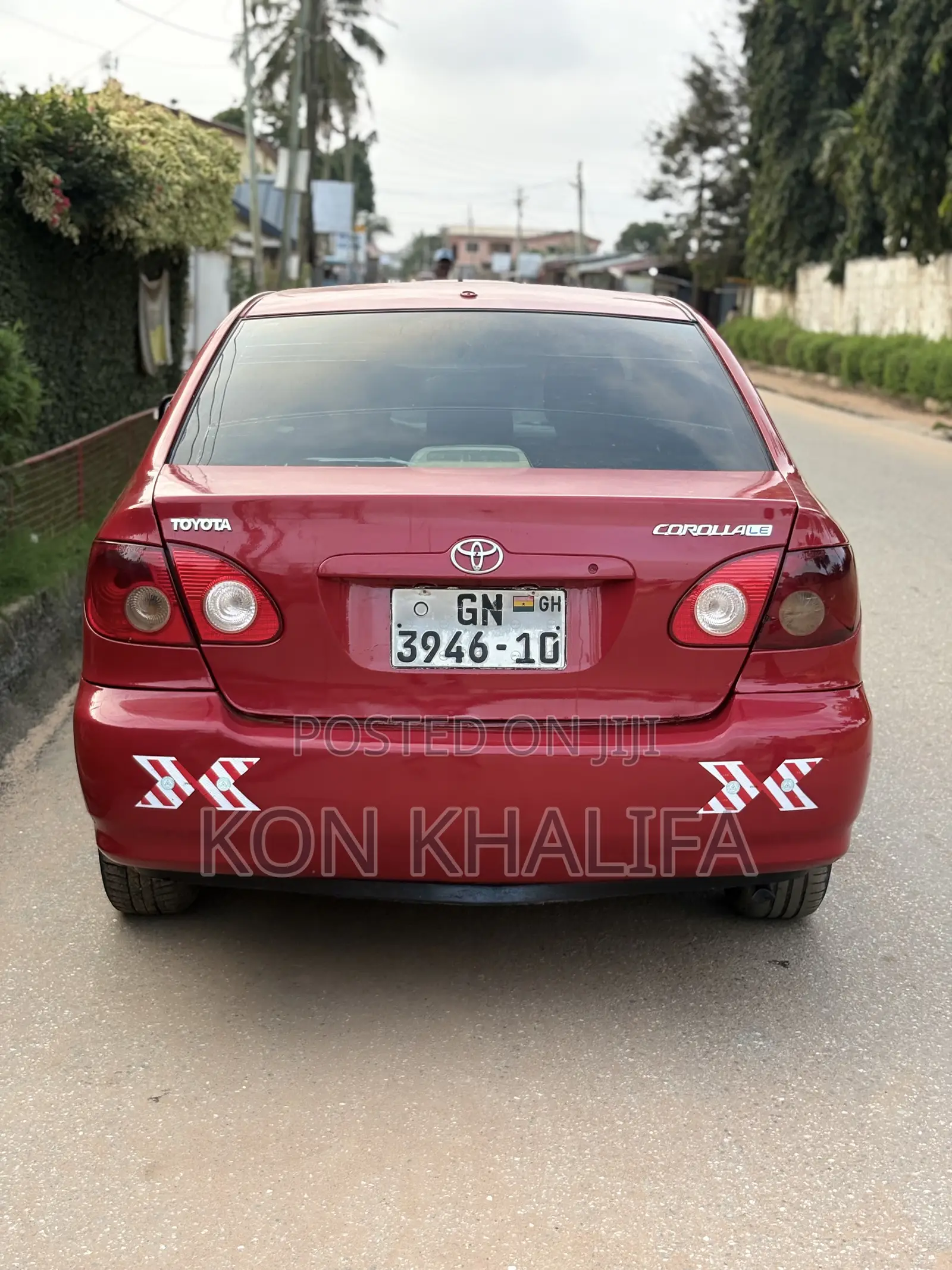 Toyota Corolla LE 2007 Red