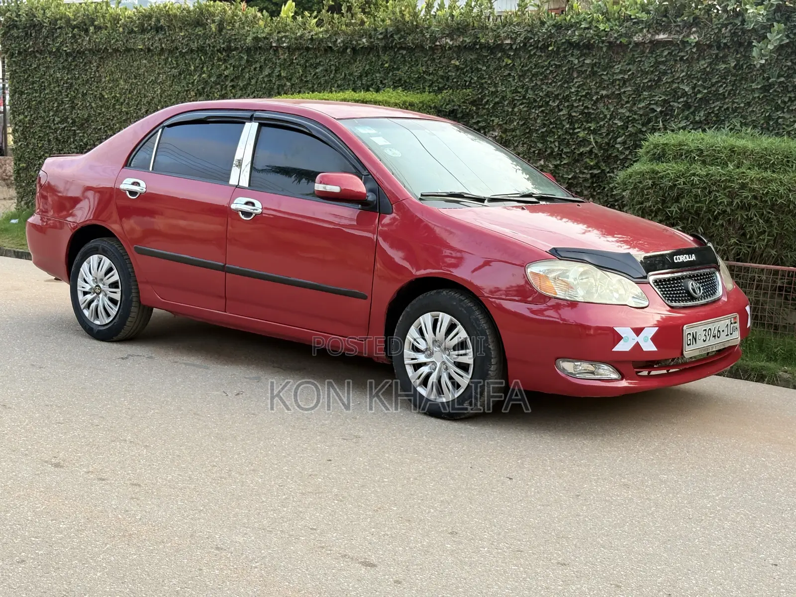 Toyota Corolla LE 2007 Red