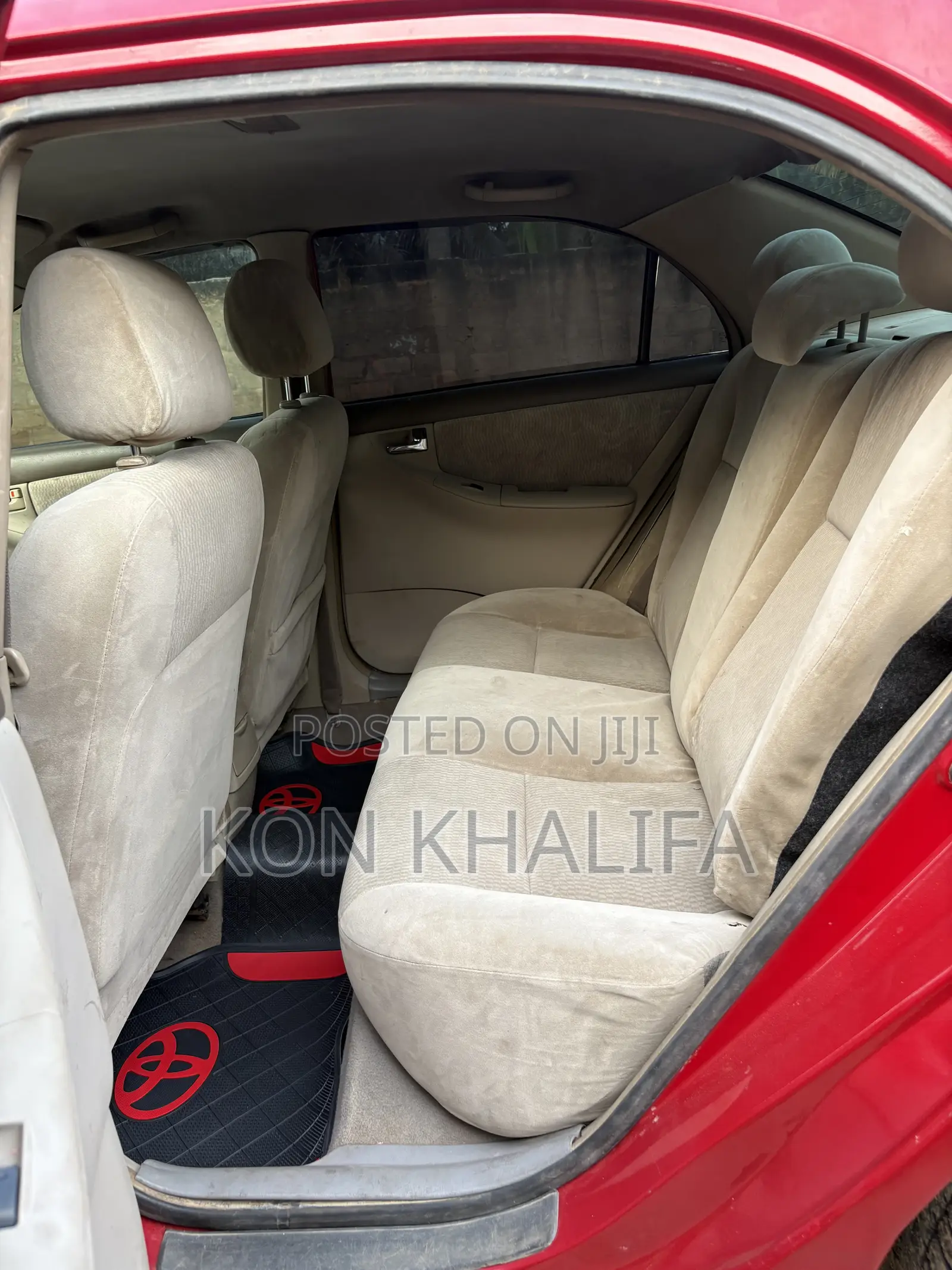 Toyota Corolla LE 2007 Red