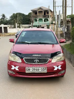 Toyota Corolla LE 2007 Red