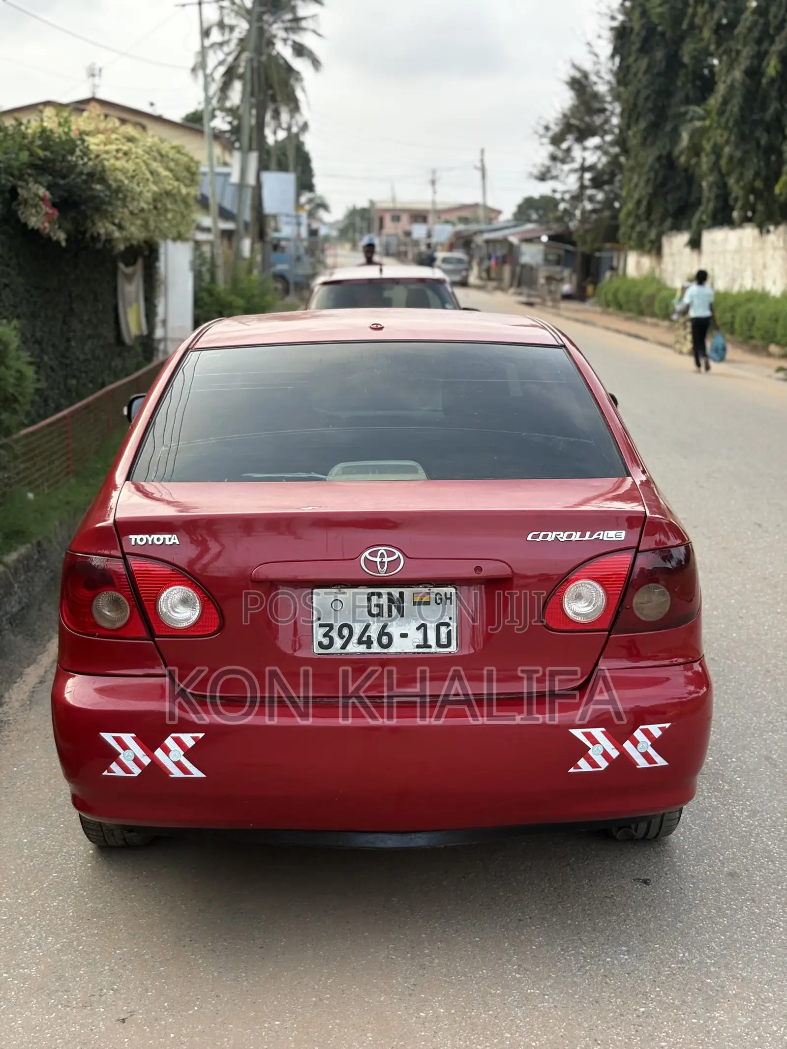 Toyota Corolla LE 2007 Red