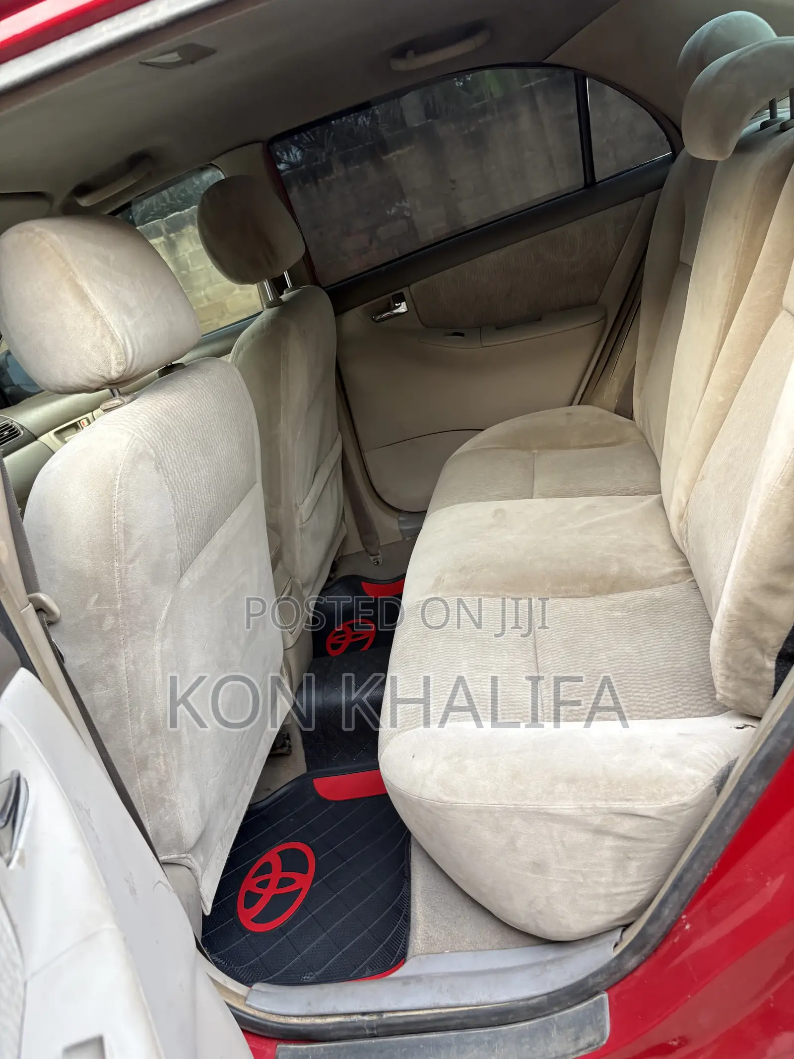 Toyota Corolla LE 2007 Red
