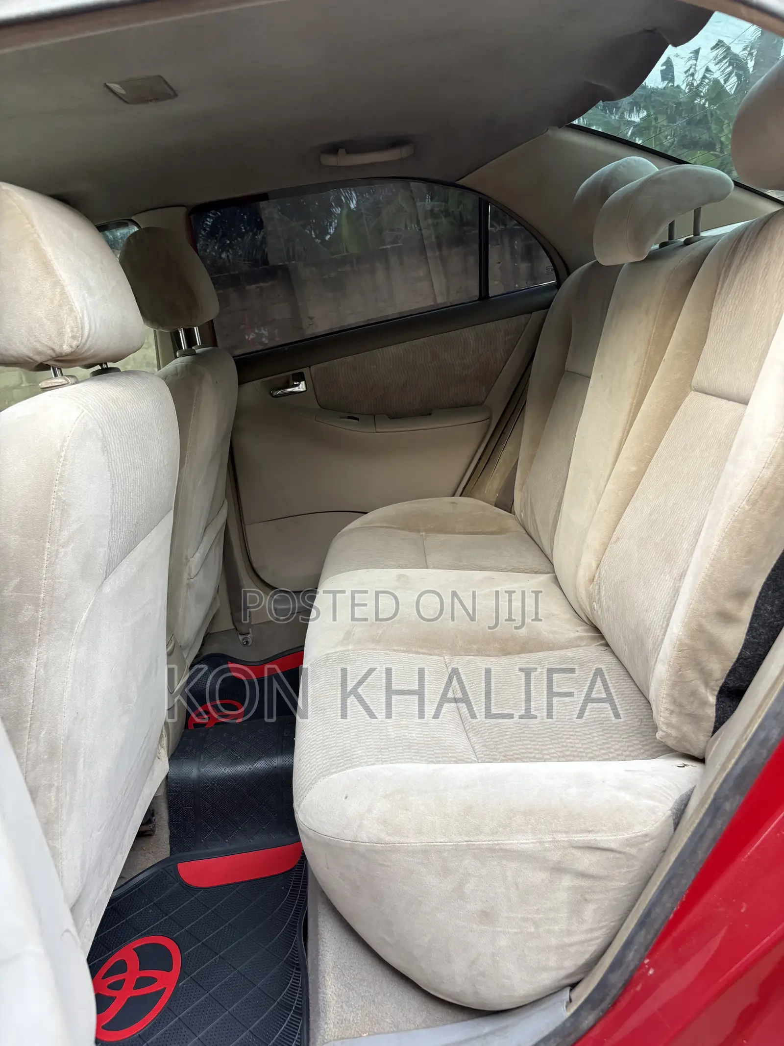 Toyota Corolla LE 2007 Red