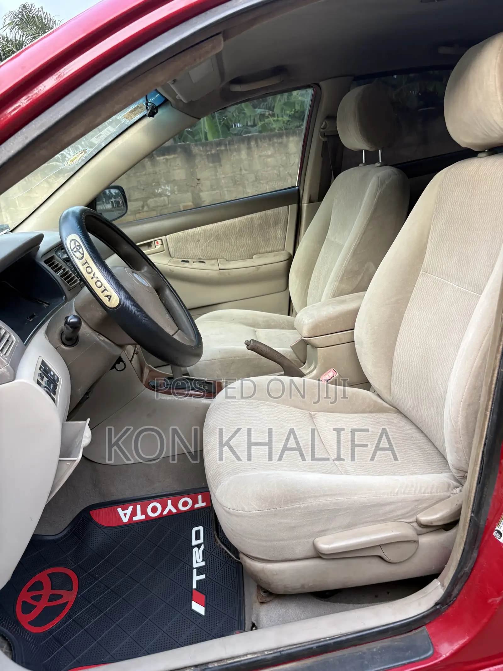 Toyota Corolla LE 2007 Red