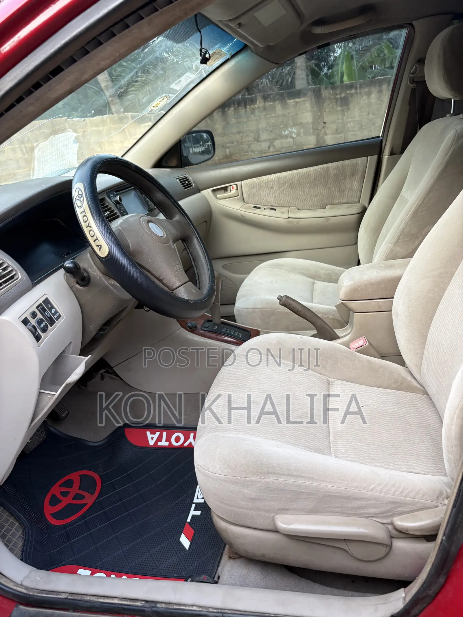 Toyota Corolla LE 2007 Red