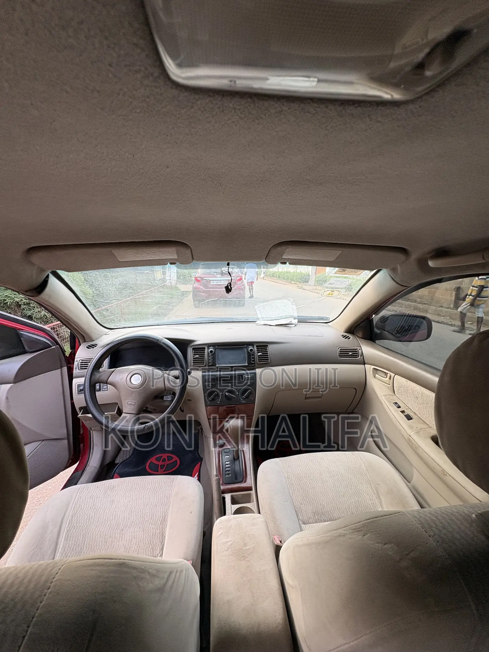 Toyota Corolla LE 2007 Red