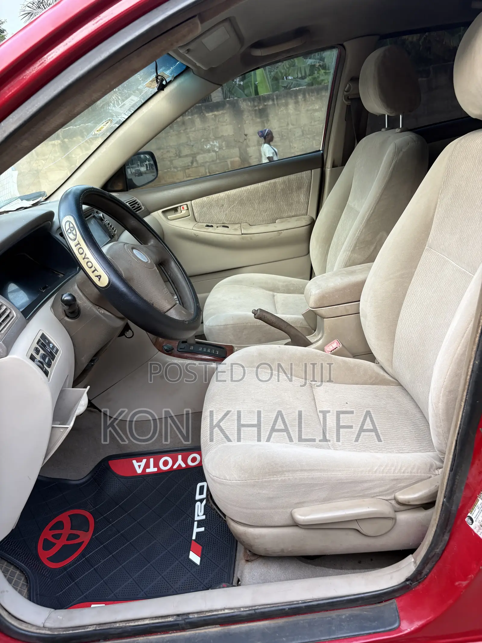 Toyota Corolla LE 2007 Red