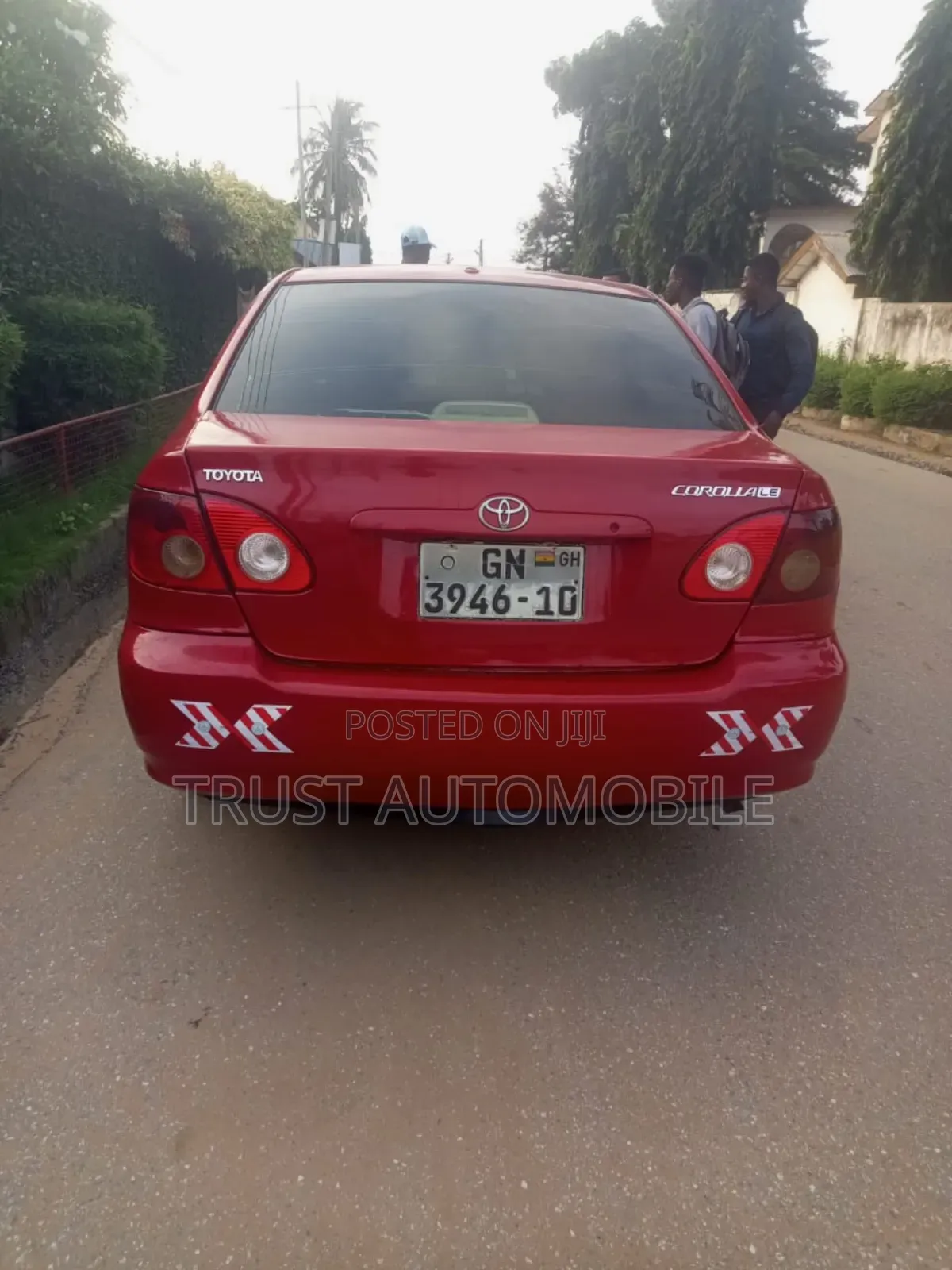 Toyota Corolla LE 2007 Red