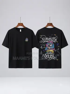 Men’s Printed Short Sleeve T-Shirt – Stylish Graphic Tee(Good Quality)