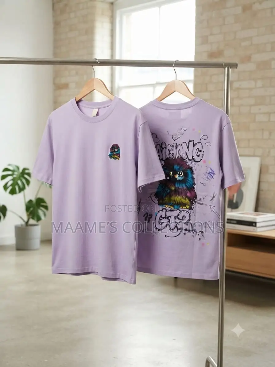 Men’s Printed Short Sleeve T-Shirt – Stylish Graphic Tee(Good Quality)