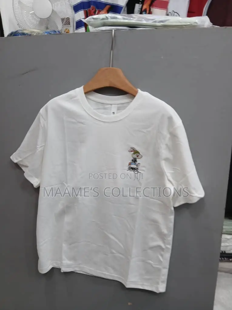 Men’s Graphic Print Short Sleeve T-Shirt – Front Back Design