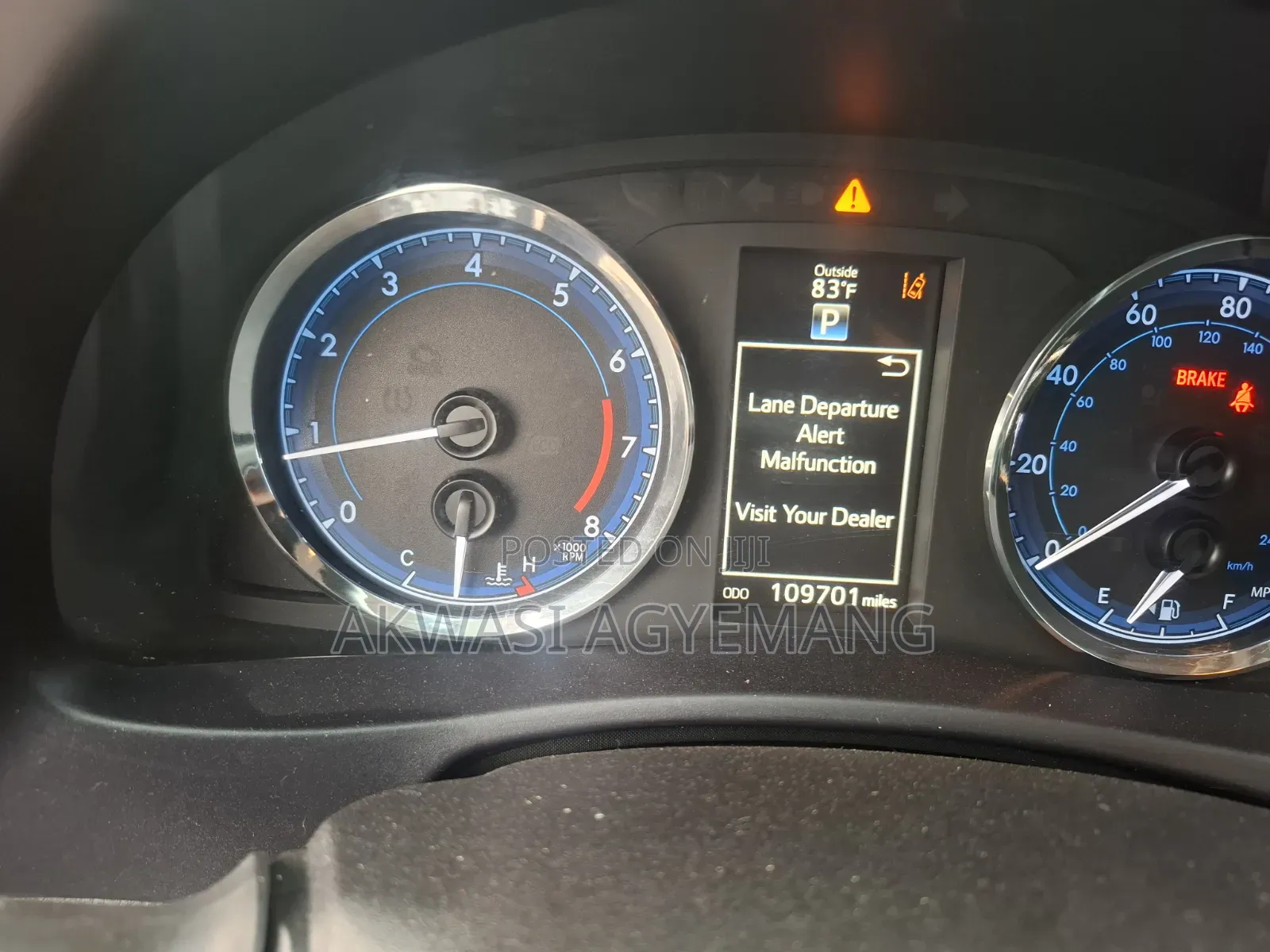 Toyota Corolla 2017 Black