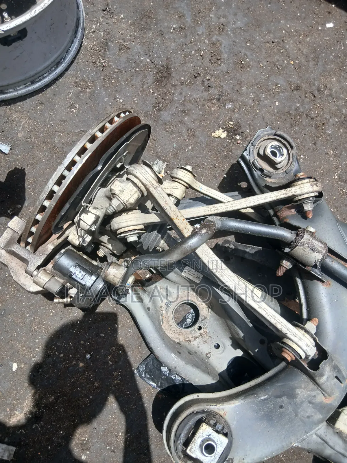 Mercedes Benz C Class W205 15-20 Complete Rear Axle Suspension