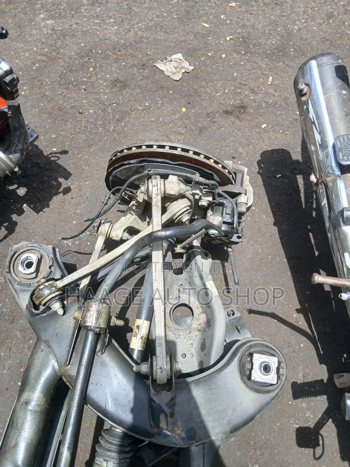Mercedes Benz C Class W205 15-20 Complete Rear Axle Suspension