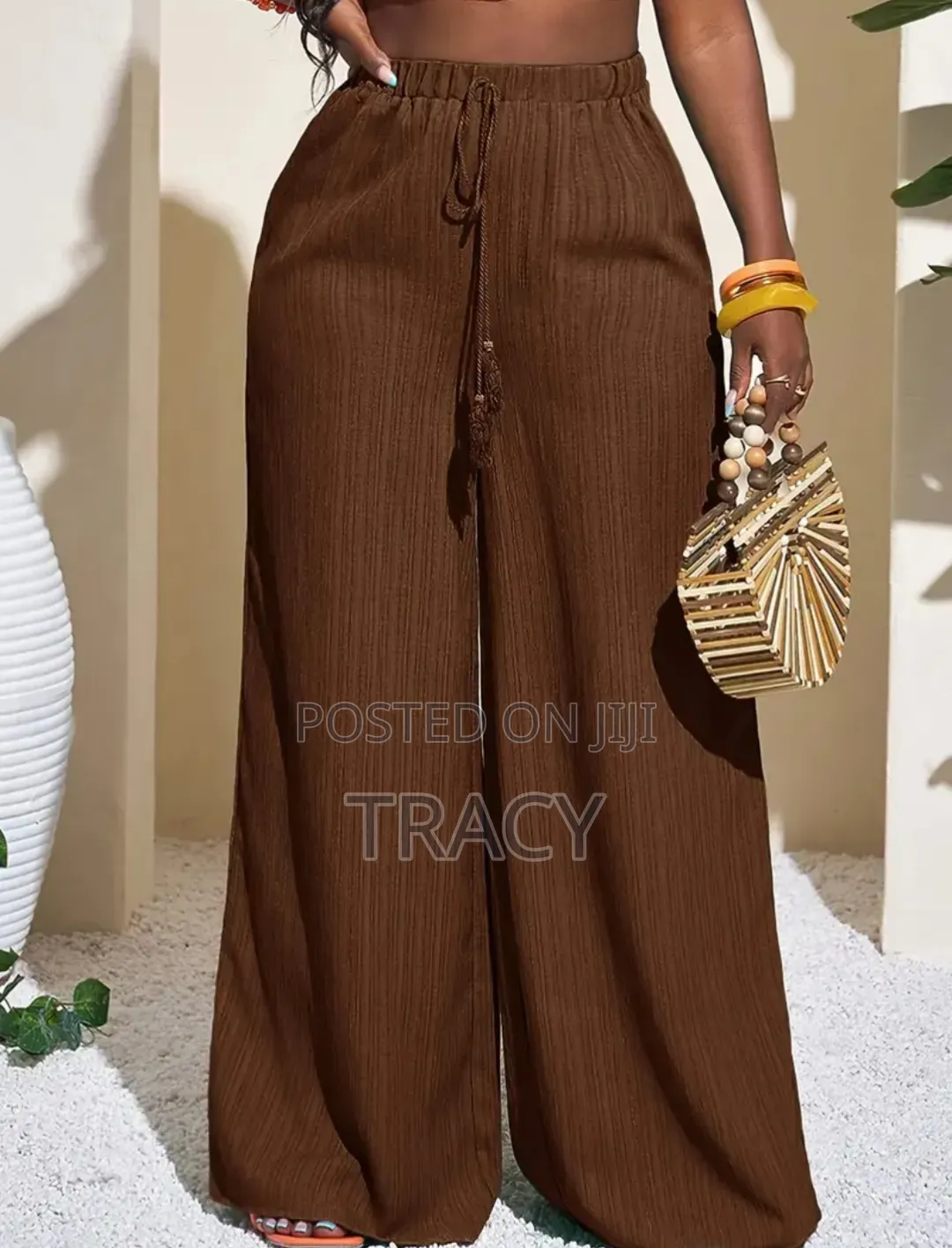 Women Palazzo Stripes Pant