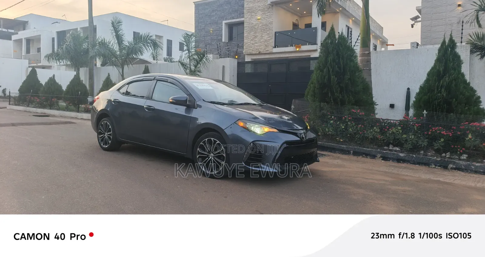 Toyota Corolla 2016 Gray