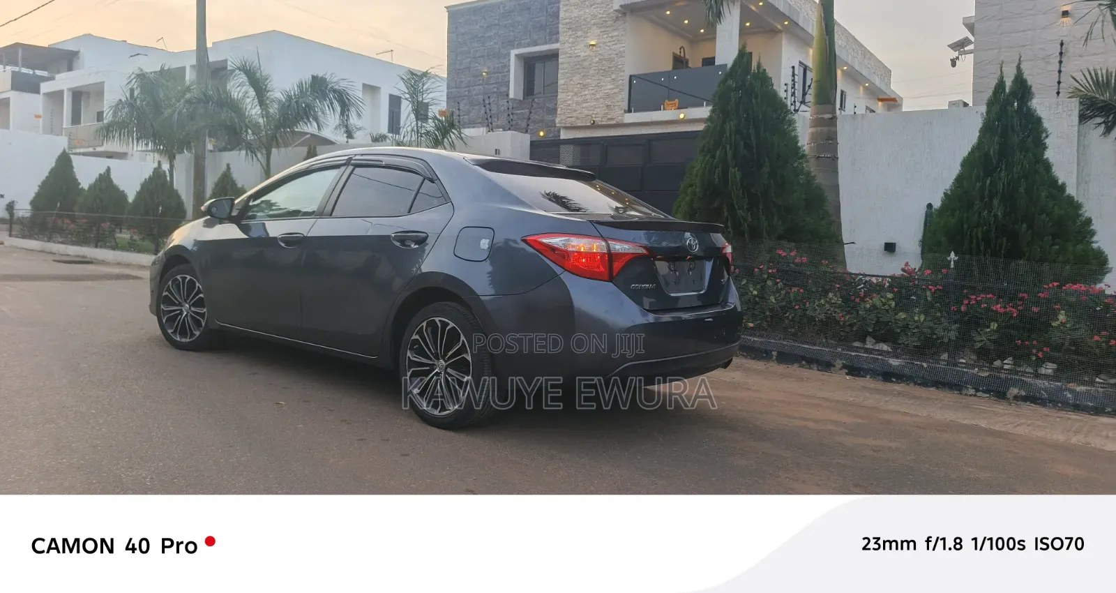 Toyota Corolla 2016 Gray