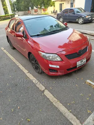 Toyota Corolla 2010 Red