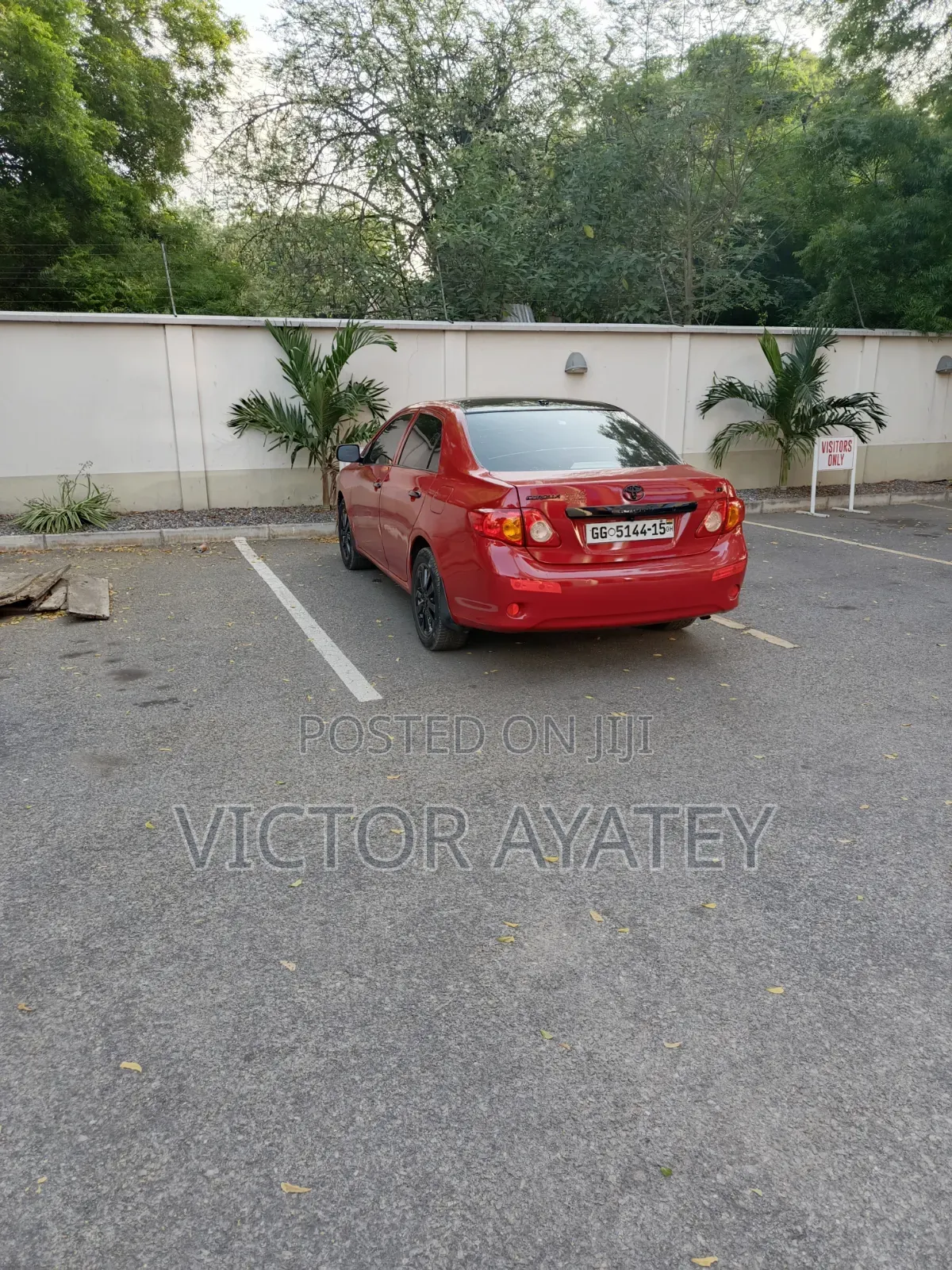 Toyota Corolla 2010 Red