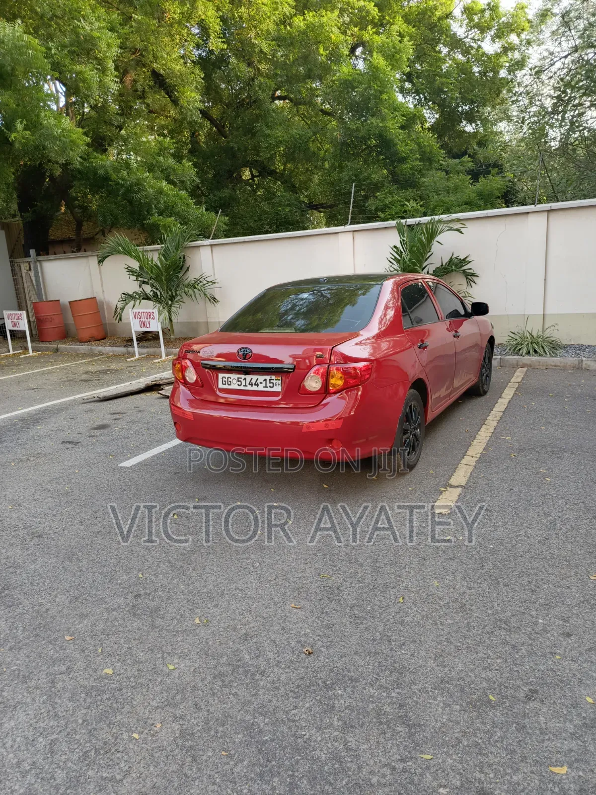 Toyota Corolla 2010 Red