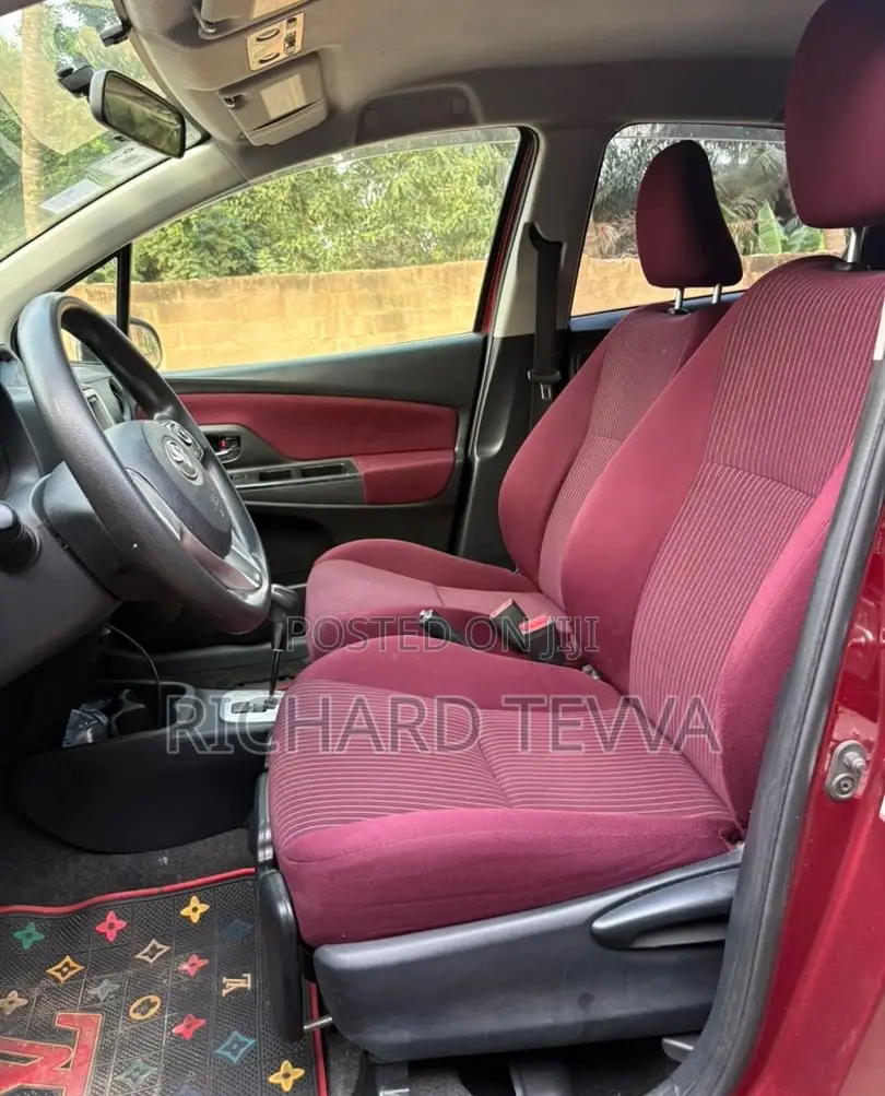 Toyota Vitz 1.3 AWD 5dr 2015 Burgundy