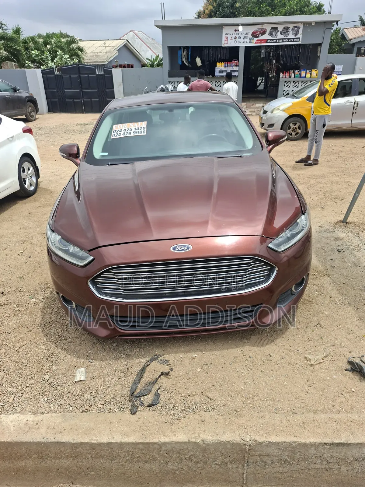 Ford Fusion 2016 Red