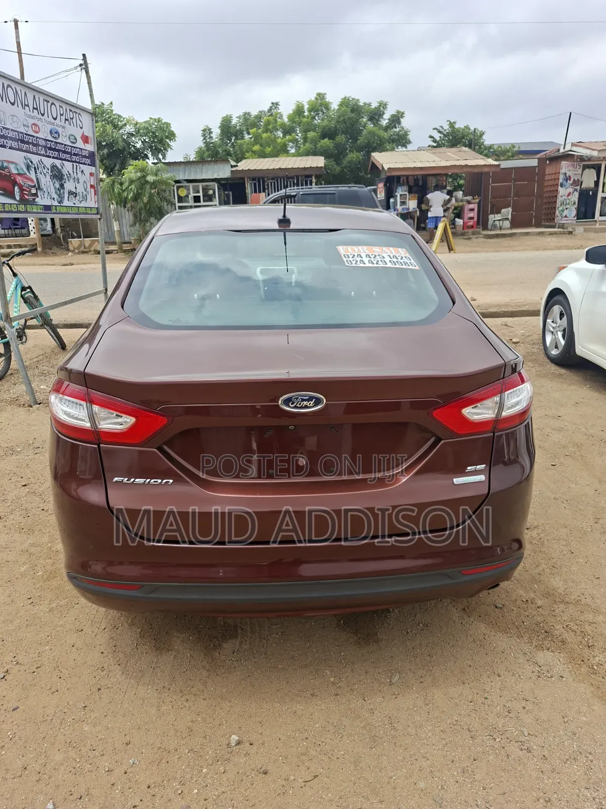 Ford Fusion 2016 Red