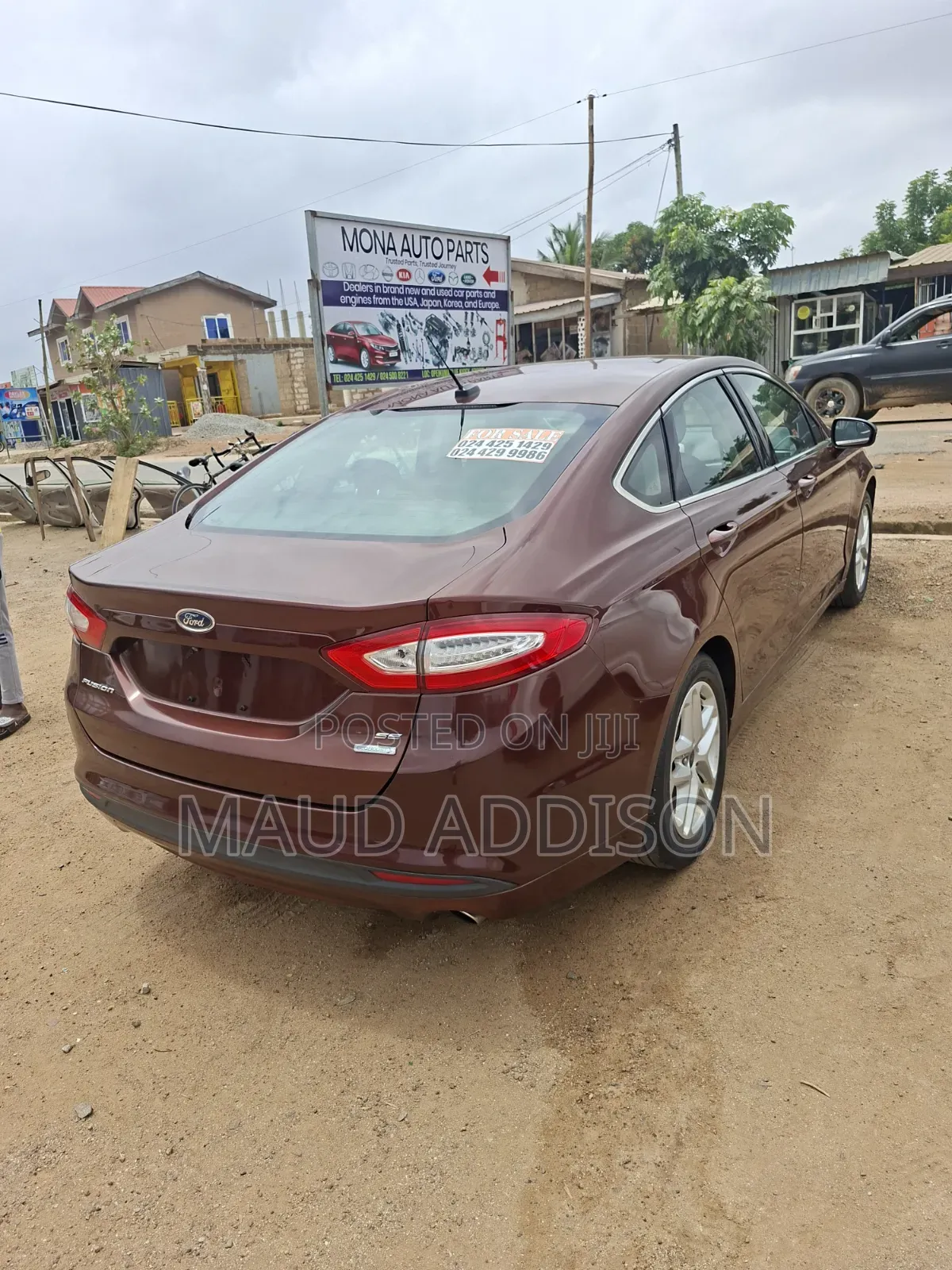 Ford Fusion 2016 Red