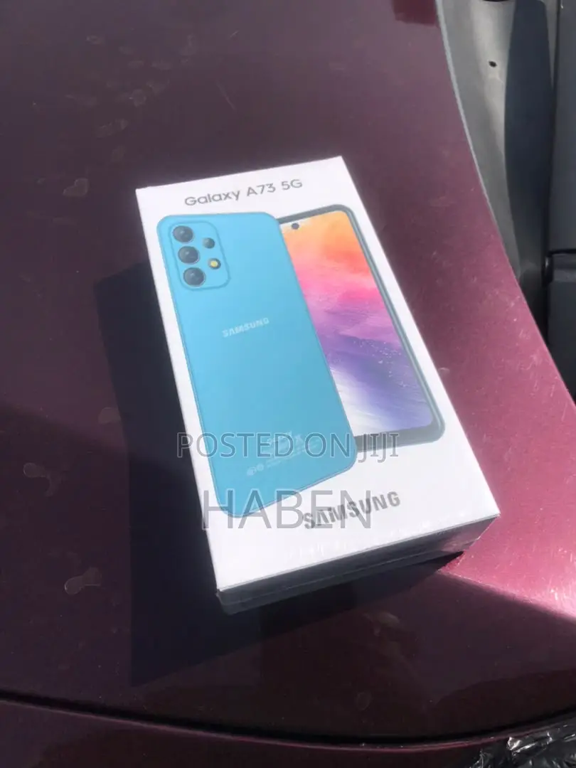 New Samsung Galaxy A73 5G 256 GB Black