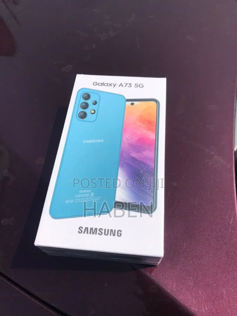 New Samsung Galaxy A73 5G 256 GB Black